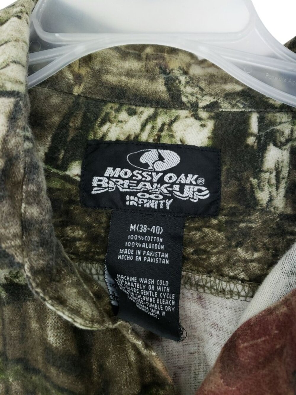 Mossy Oak Hunting Shirt Men's Size Medium Break Up Camo - Picture 4 of 6